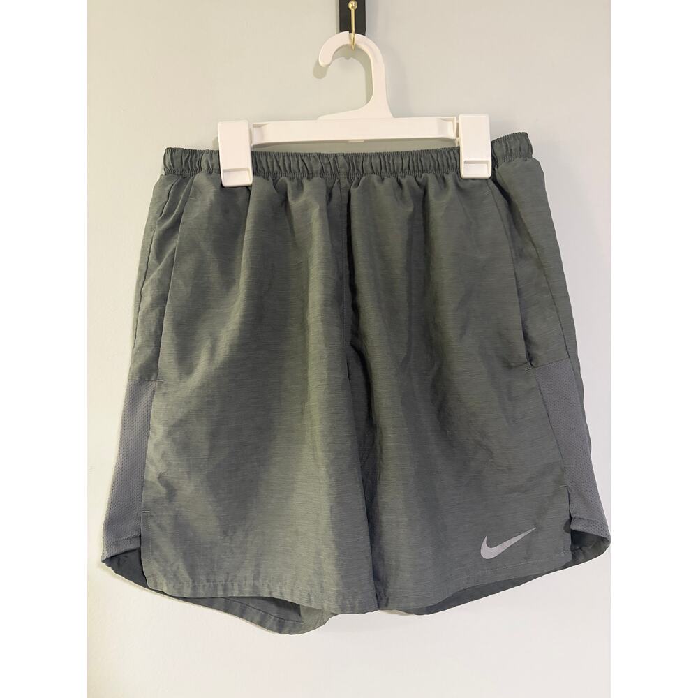 Nike Dri-FIT Gray Running Shorts Mesh Panels Women's Size S
